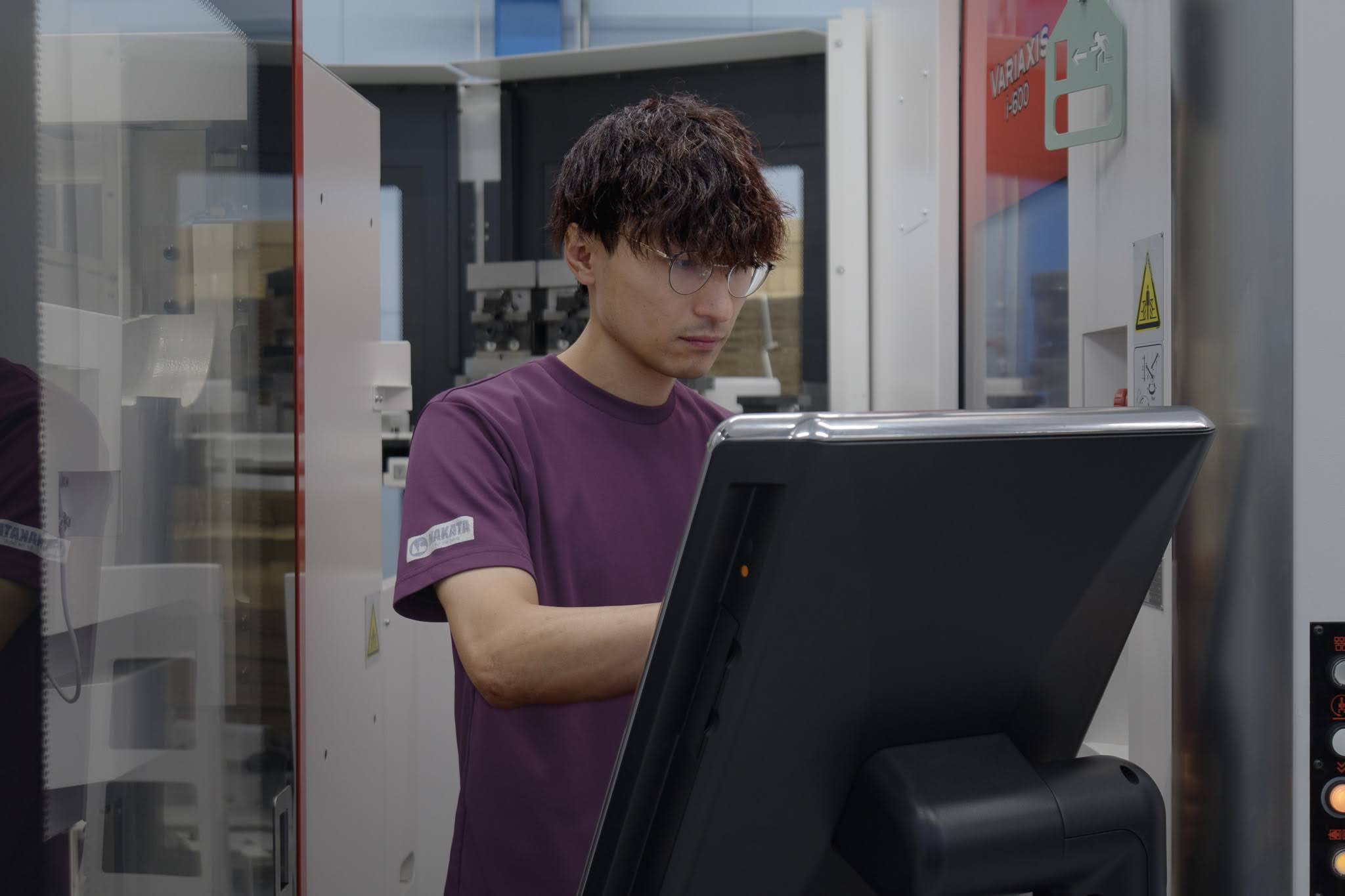技術を磨く中田製作所の社員